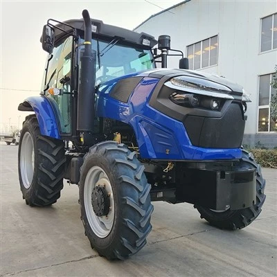 Tractor Amaethyddol Dyletswydd Trwm 120HP 4WD gydag Aer Moethus-Cab wedi'i Gyflyru